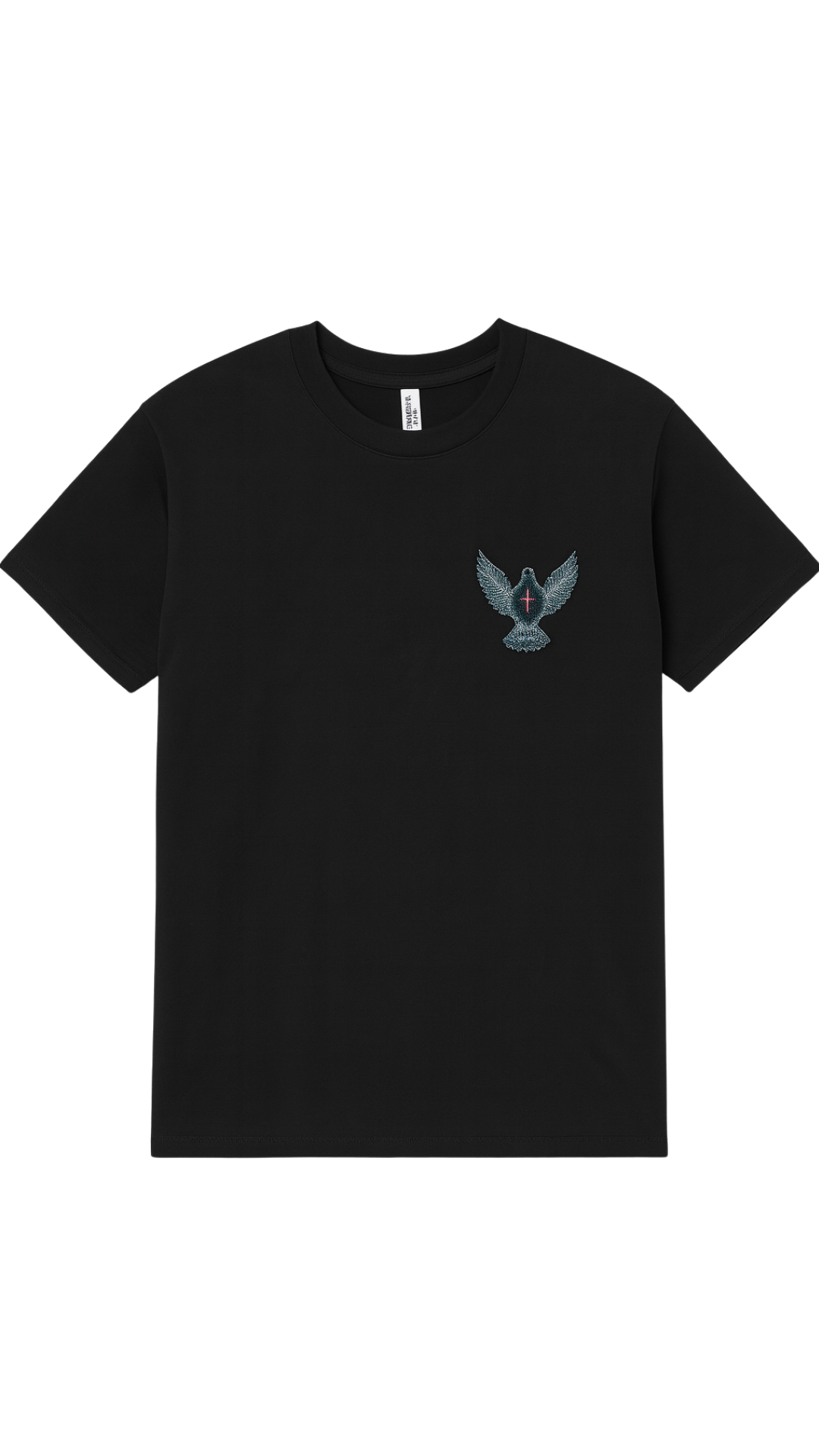 3N1 Dove Faith T-Shirt – All Black Edition