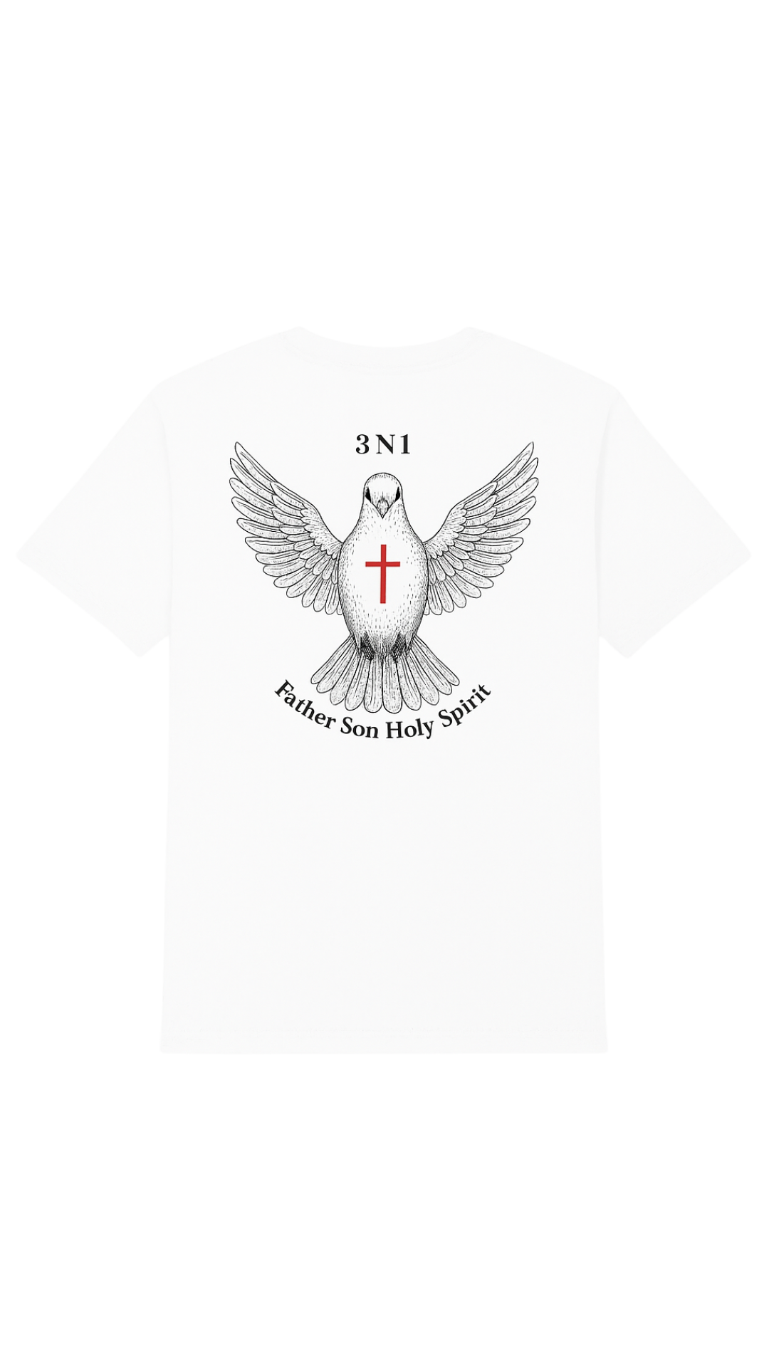 3N1 Dove Faith T-Shirt – White Edition