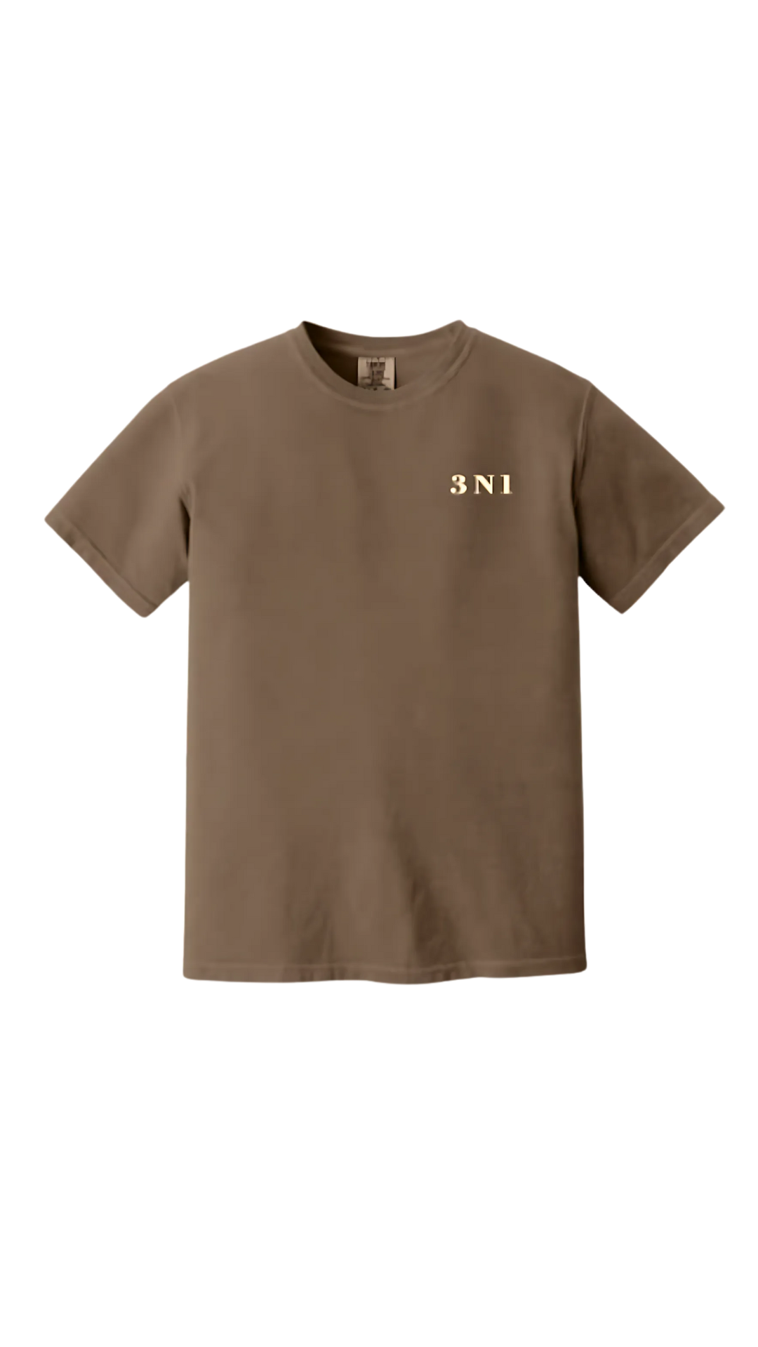 3N1 Dove Faith T-Shirt – Brown Fade Edition