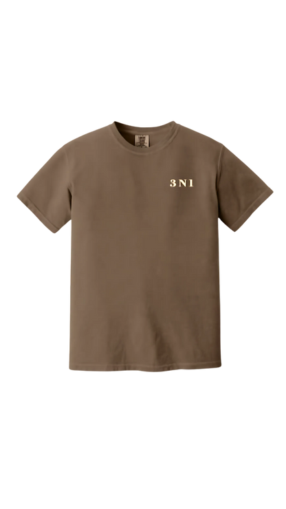 3N1 Dove Faith T-Shirt – Brown Fade Edition