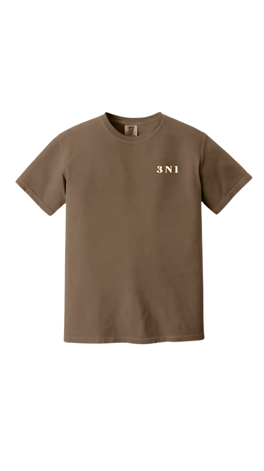 3N1 Dove Faith T-Shirt – Brown Fade Edition
