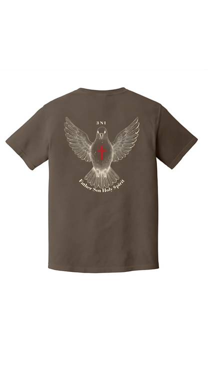 3N1 Dove Faith T-Shirt – Brown Fade Edition