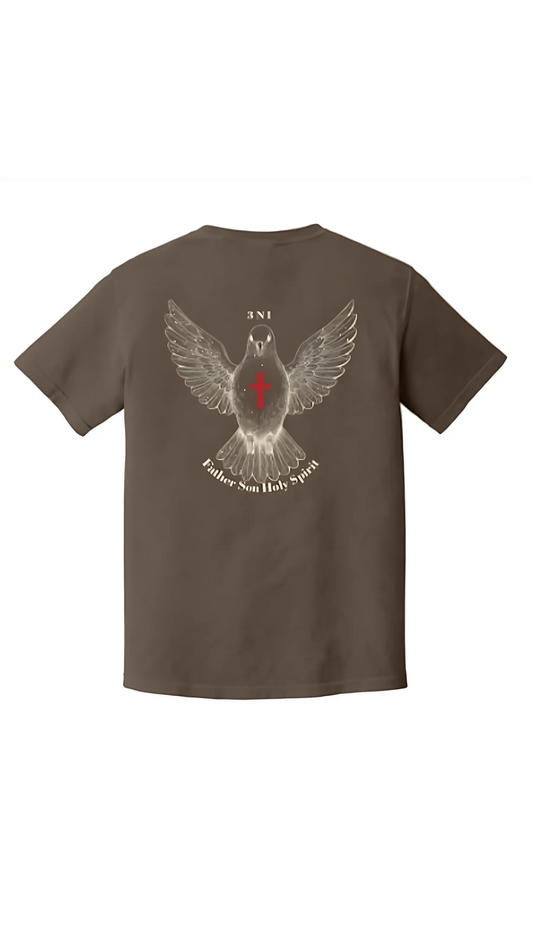 3N1 Dove Faith T-Shirt – Brown Fade Edition
